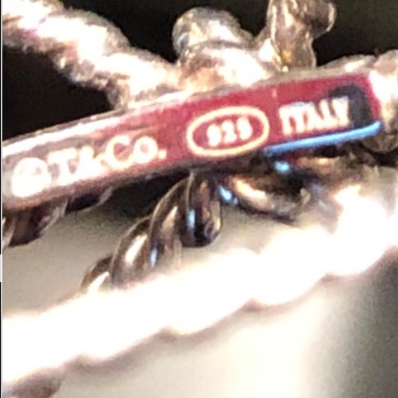 TIFFANY RING 925 silver bow - Picture 4 of 6